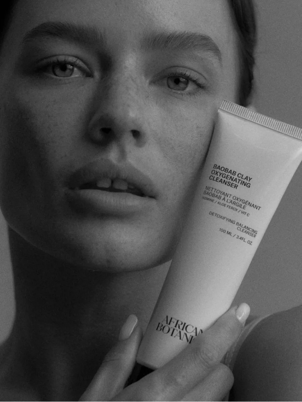African Botanics Baobab Clay Oxygenating Cleanser — Cream